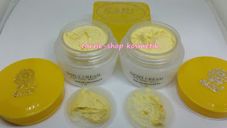 Tekstur Cream SARI Kuning Berminyak Original