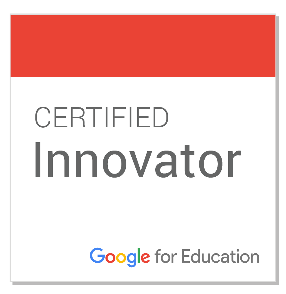Minhas certificações do Google for Education