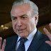 "'NÃO ESTOU PREOCUPADO COM O QUE CUNHA VENHA FAZER" DIZ MICHEL TEMER