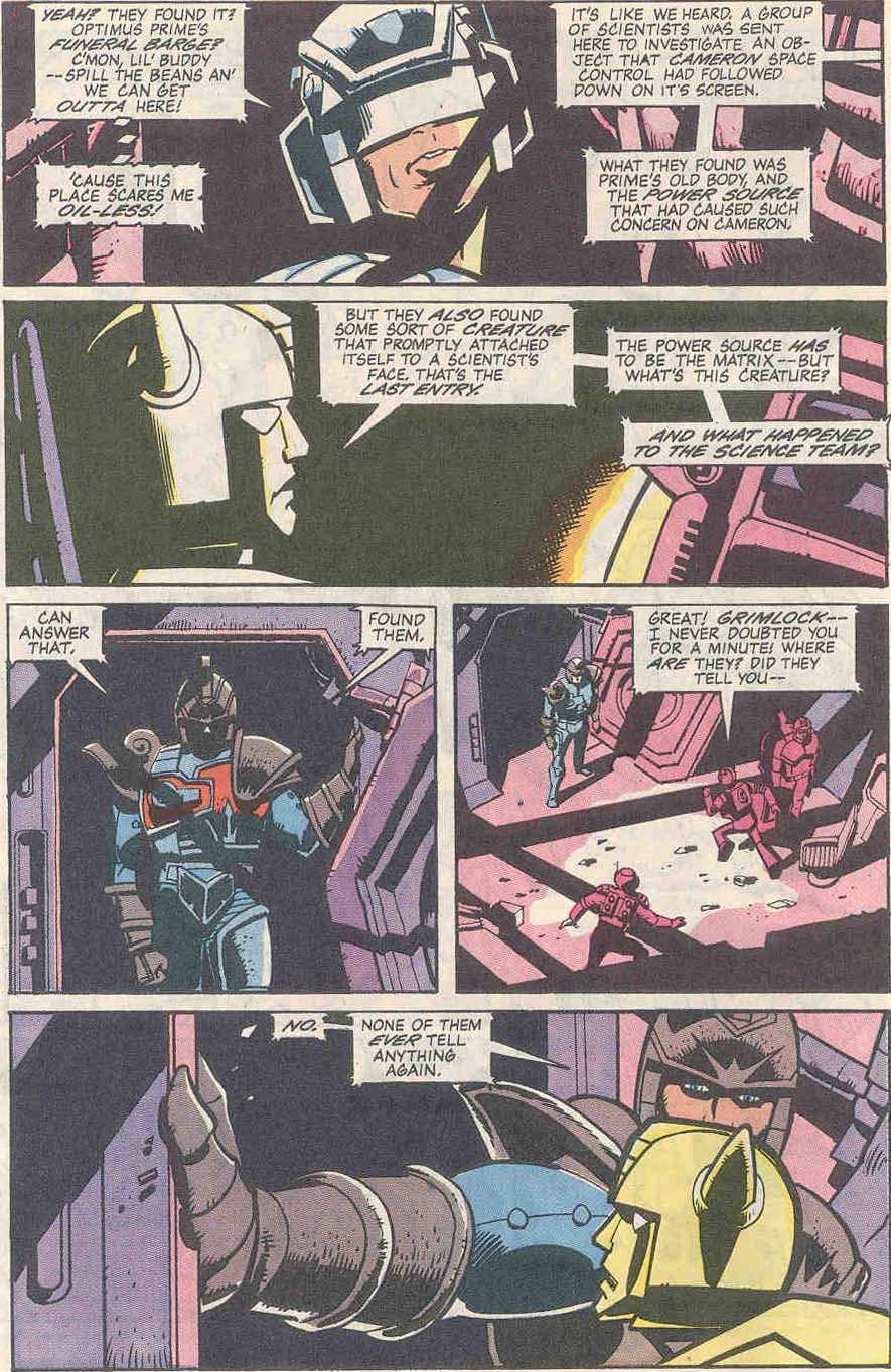 Read online The Transformers (1984) comic -  Issue #65 - 6