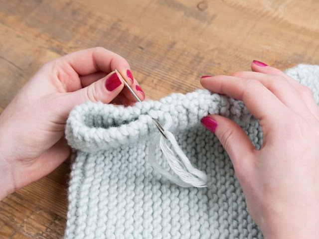 DIY Kantong Benang Rajutan DIY Kantong Benang Rajutan