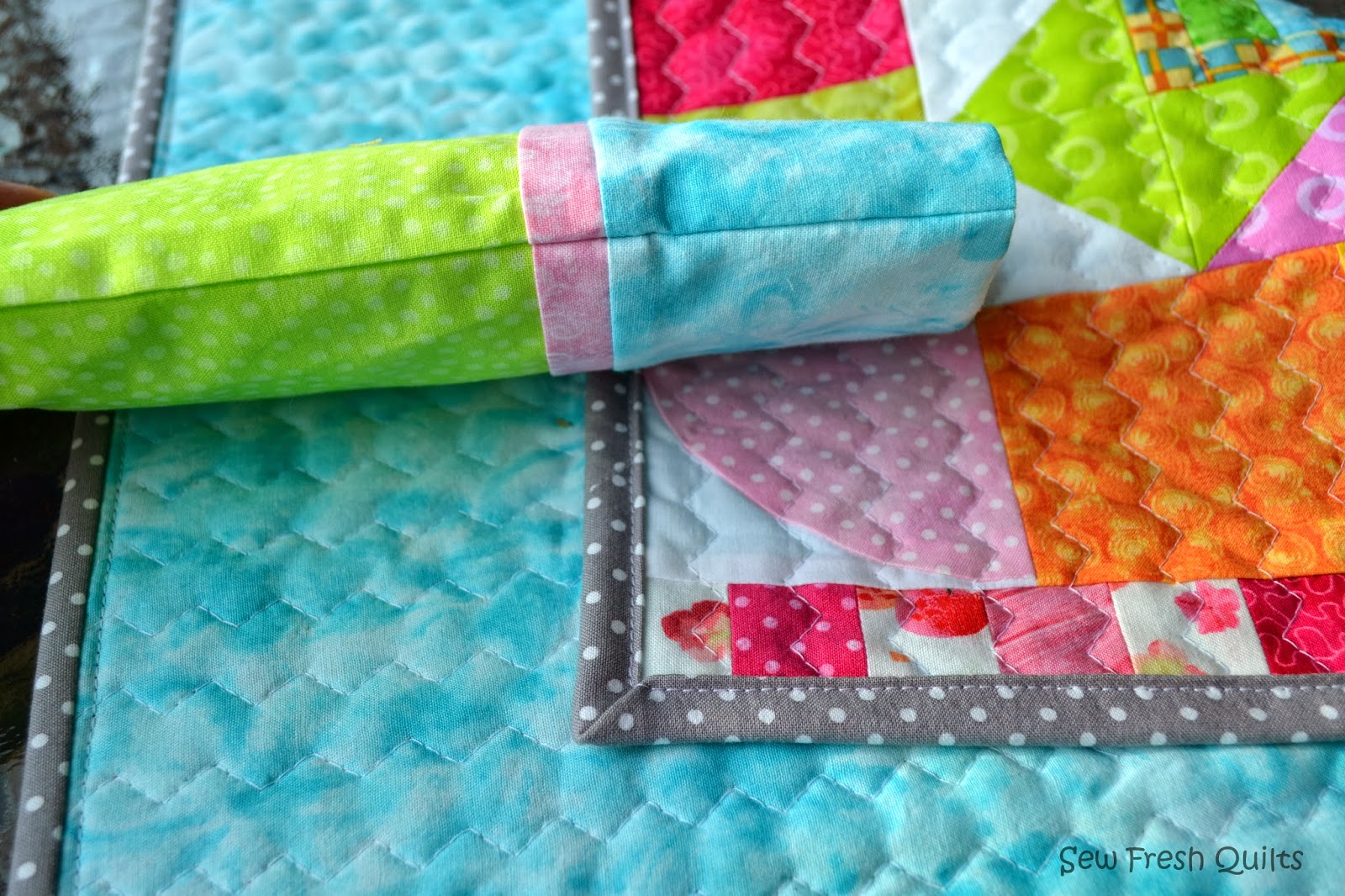 Sew Fresh Quilts Pillow Case Tutorial with French Seams