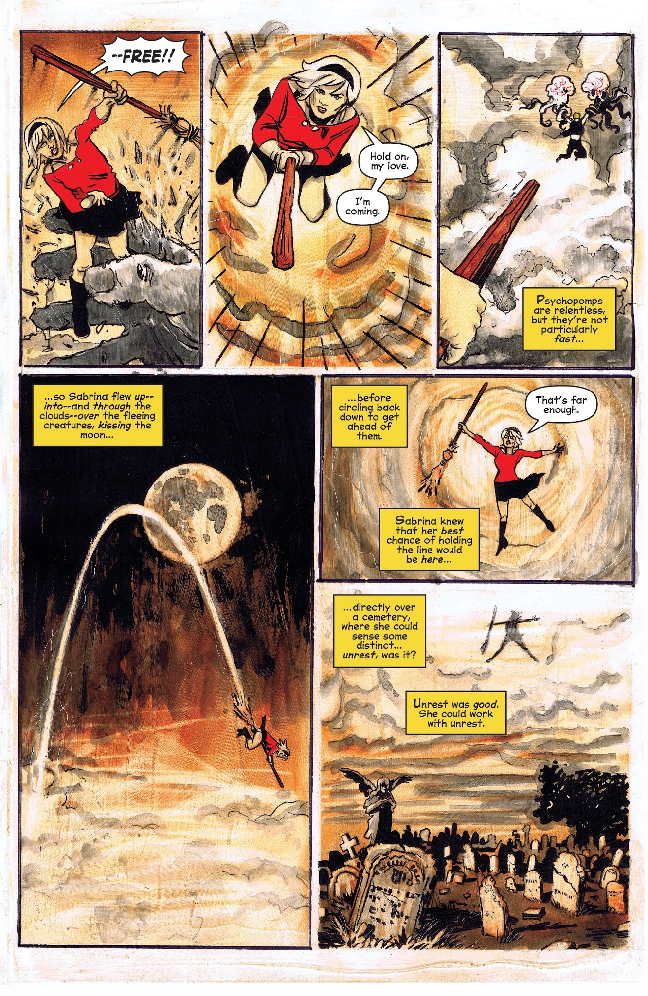 Read online Chilling Adventures of Sabrina comic -  Issue #8 - 22