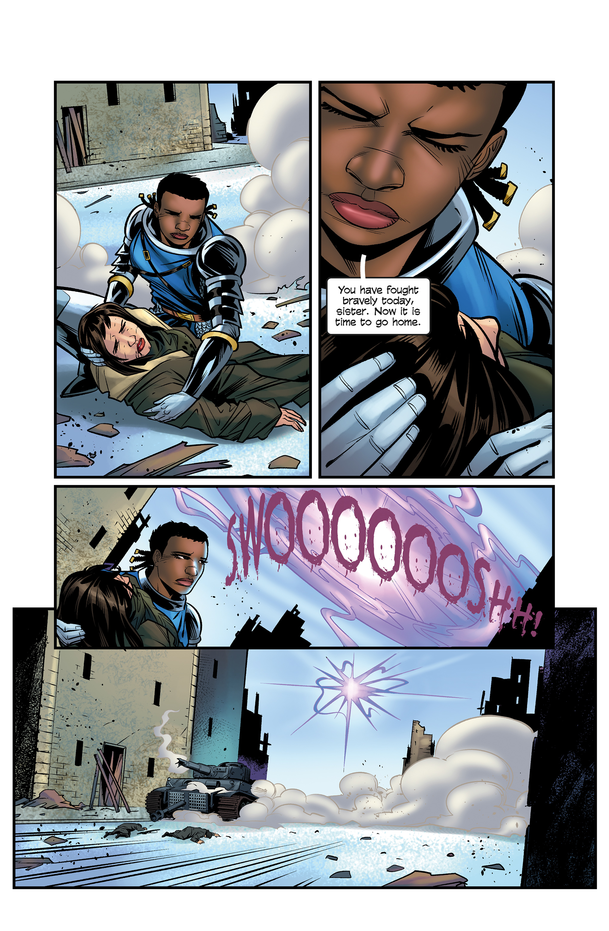 Read online War Angels: Origins Anthology comic -  Issue # TPB - 85