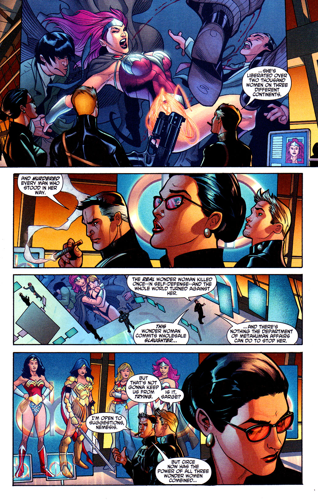Read online Wonder Woman (2006) comic -  Issue #4 - 4