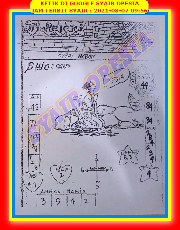 Syair Sdy 7 Agustus 2021 Kode Syair Sgp Syair Hk Syair Sydney 2021 Syair Sdy 7 Agustus 2021 Kode Syair Sgp Syair Hk Syair Sydney 2021