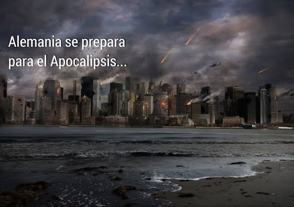 Alemania urge a su población a hacer acopio de agua y víveres. Alemania urge a su población a hacer acopio de agua y víveres.