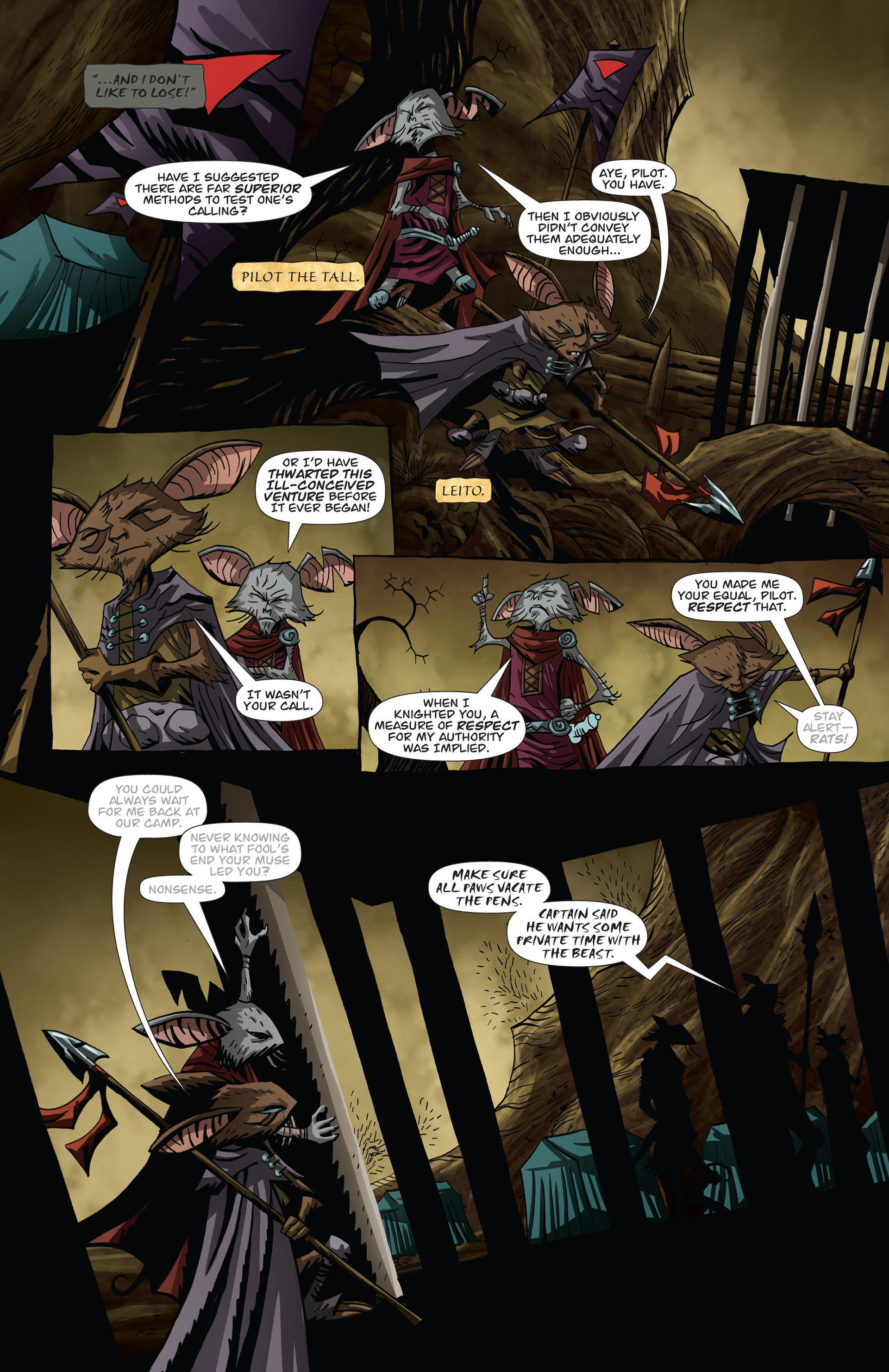 Read online The Mice Templar Volume 4: Legend comic -  Issue #7 - 9