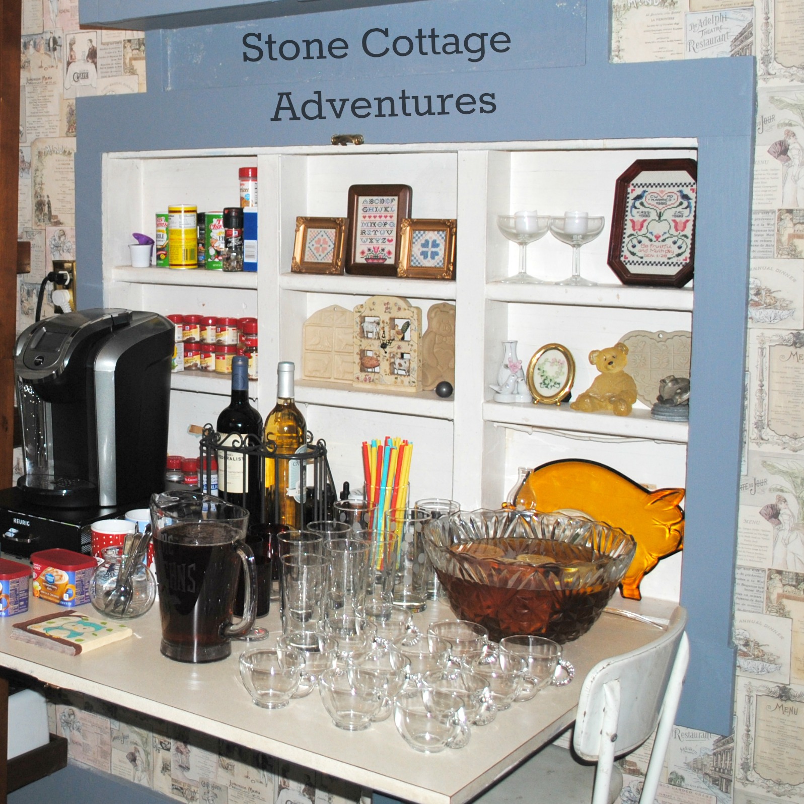 Stone Cottage Adventures: A Quick Tour of my Kitchen Stone Cottage Adventures: A Quick Tour of my Kitchen