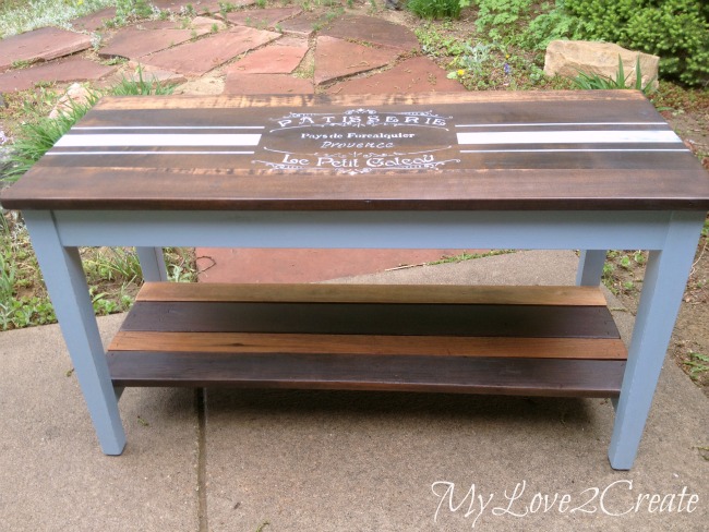 MyLove2Create, French Inspired Piano Bench Makeover