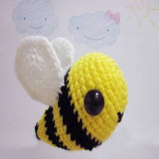 PATRON GRATIS ABEJA AMIGURUMI 8438 🐝