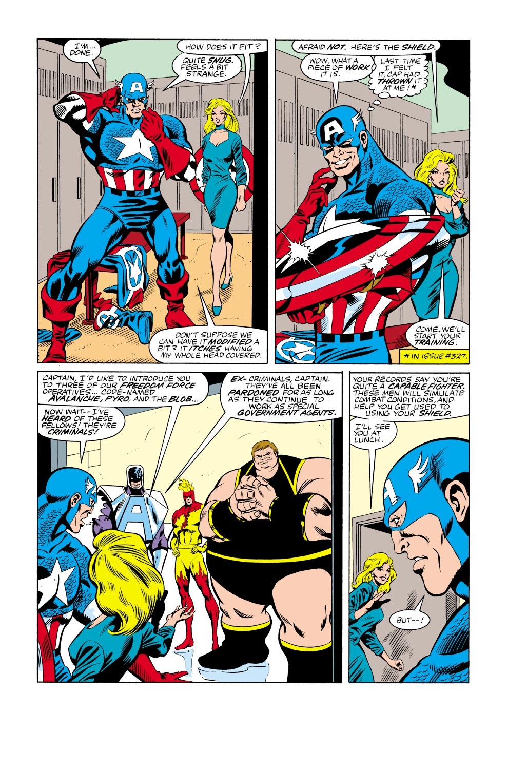 Captain America (1968) Issue #333 #262 - English 18
