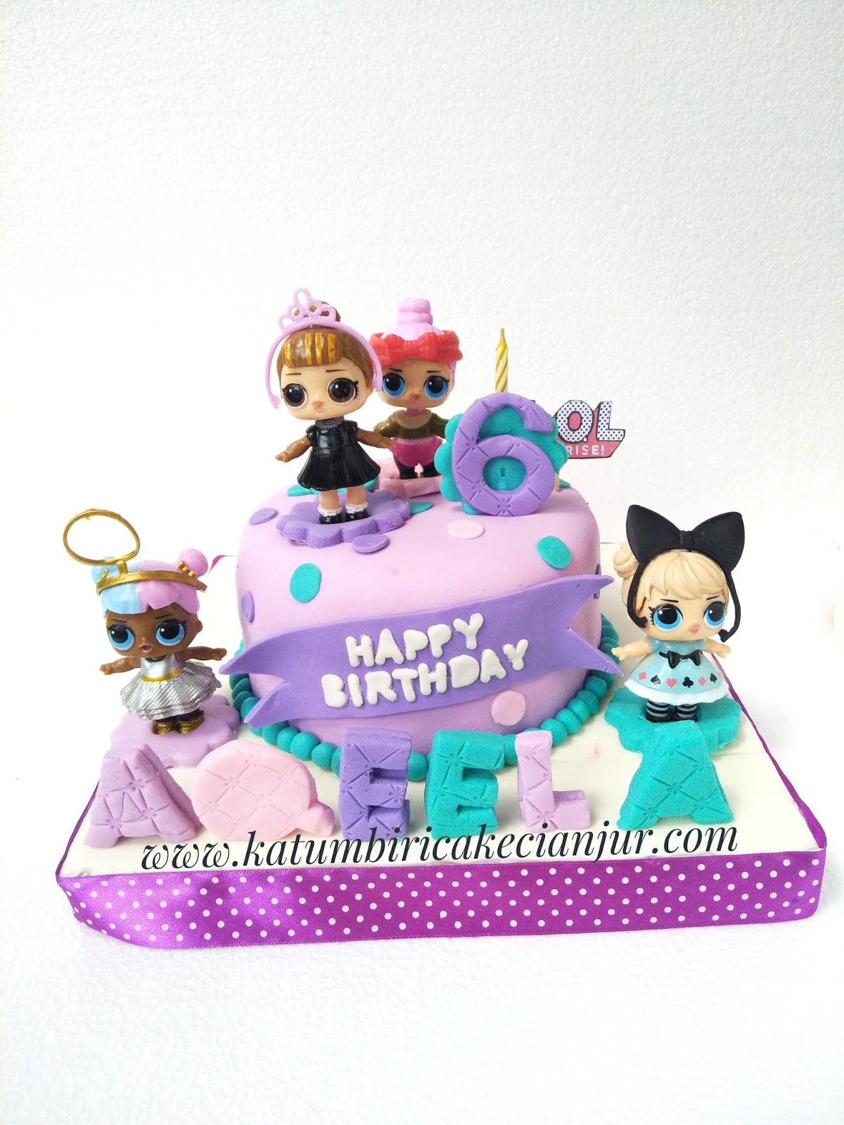 Lol Surprise Kue Ulang Tahun Diameter 20 Cm Murah Dan Enak