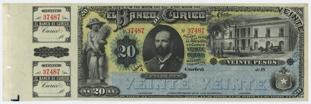 Chilean Money Pesos banknote