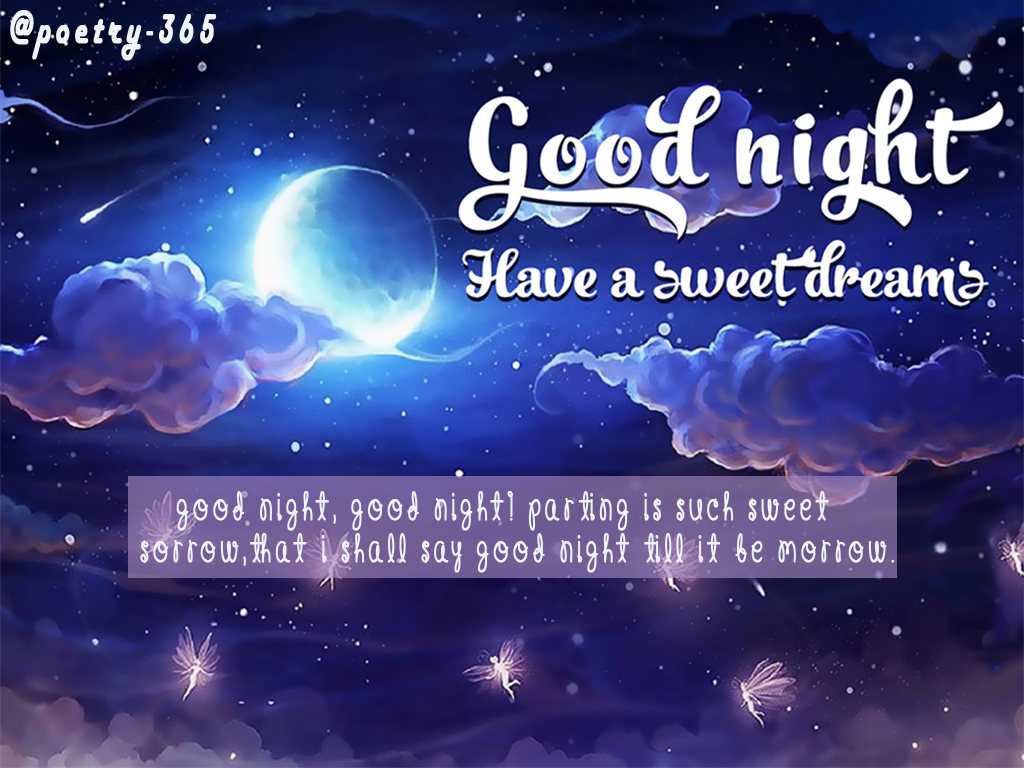 Wishes and Poetry: Good Night Sweet Dreams Image with ...