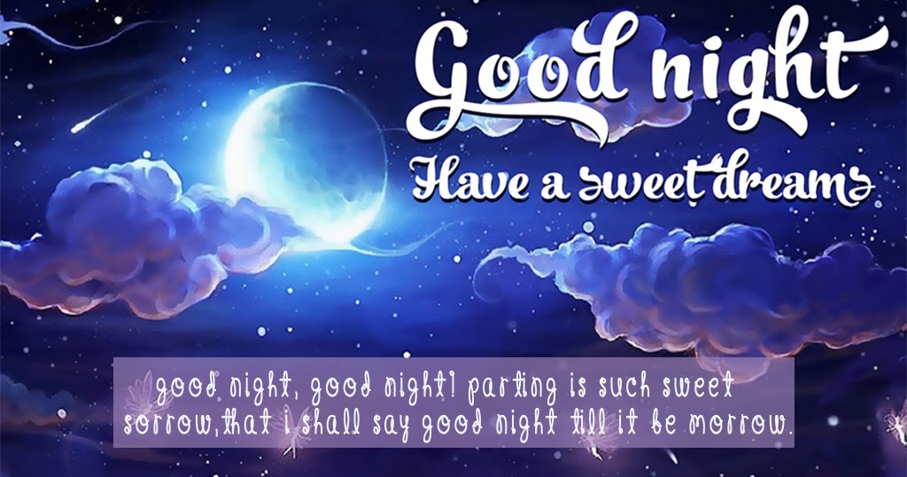 Wishes and Poetry: Good Night Sweet Dreams Image with Quotes for Friends