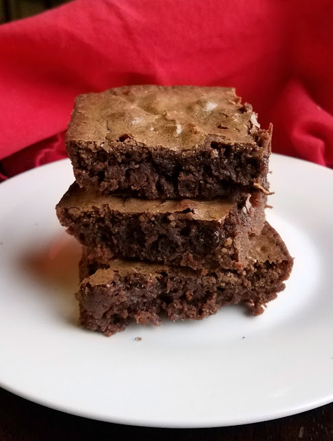 These deliciously fudgy brownies are so simple to make. You whip up the batter in a saucepan and it's ready to bake in no time! These deliciously fudgy brownies are so simple to make. You whip up the batter in a saucepan and it's ready to bake in no time!