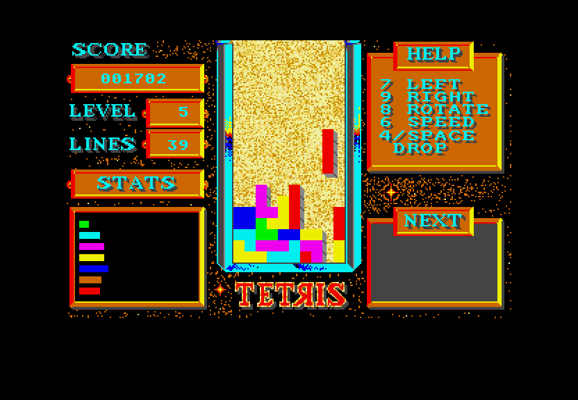 [SCREENSHOTS] Tetris (Atari ST / Mirrorsoft) Letande's AdventureWorld