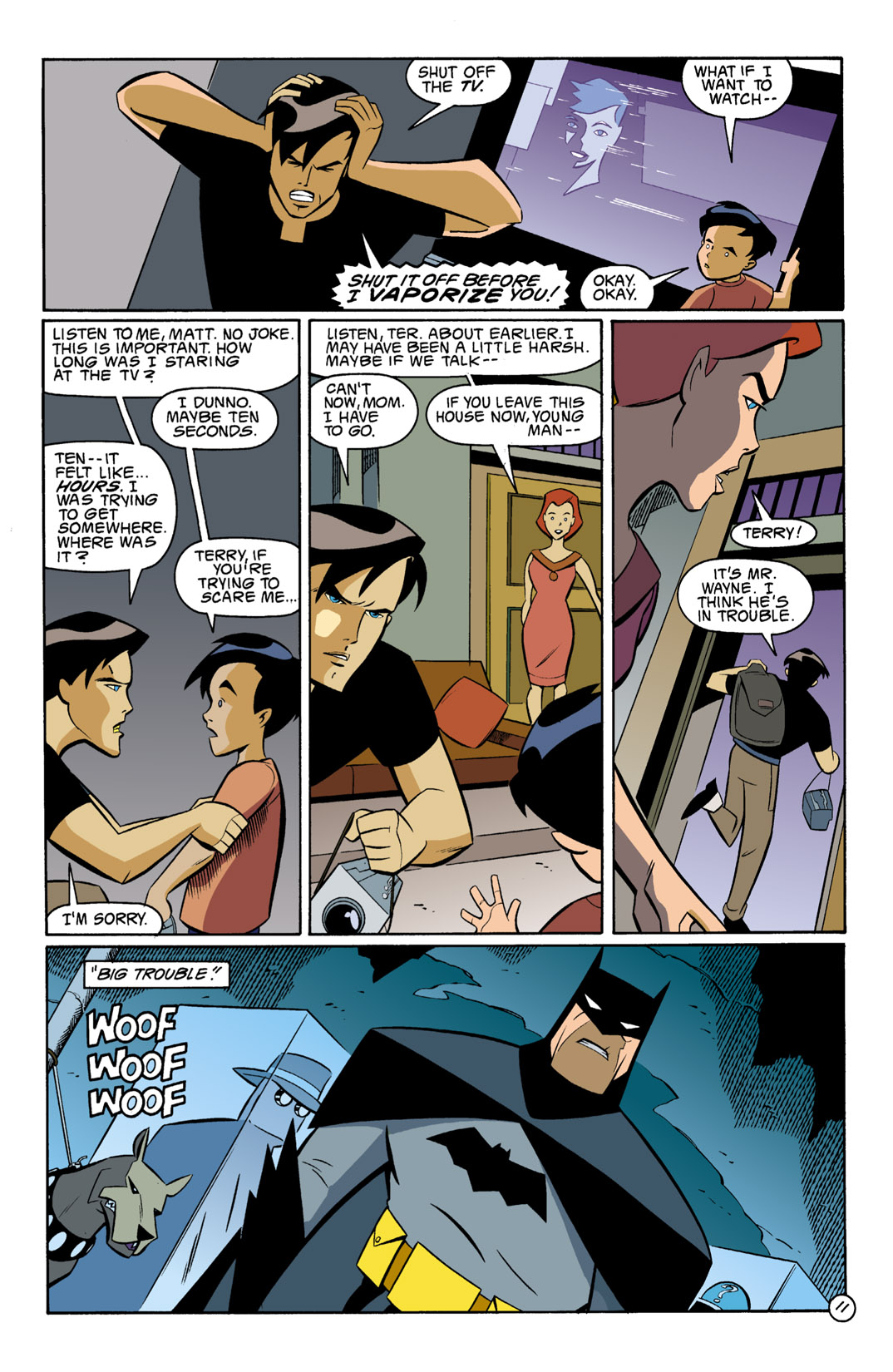Read online Batman Beyond [II] comic -  Issue #1 - 12