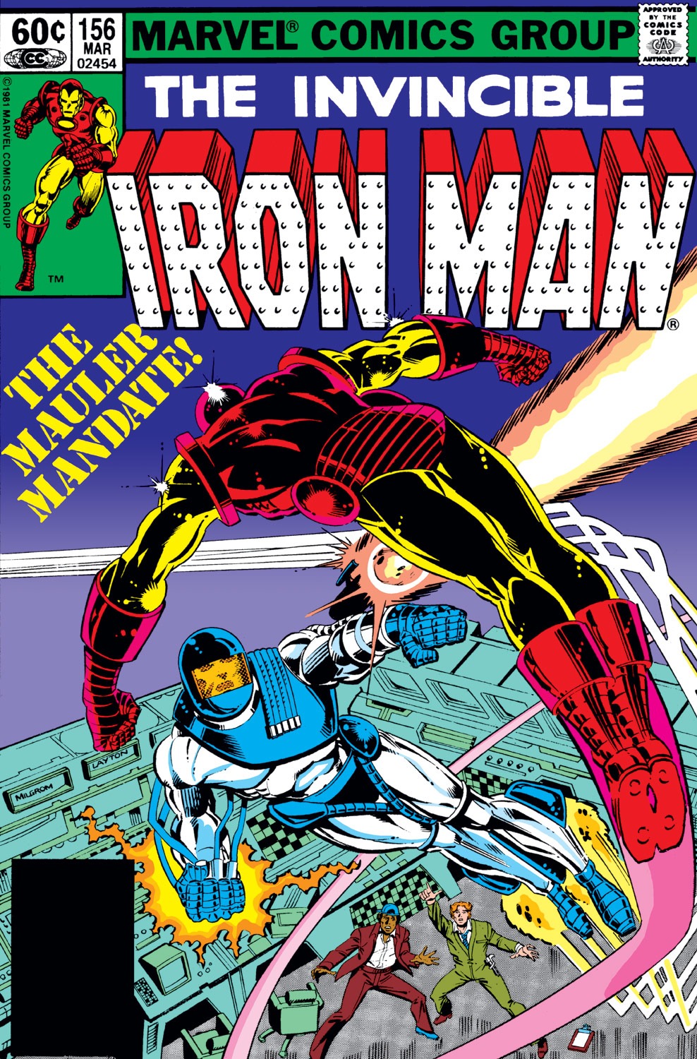 Read online Iron Man (1968) comic -  Issue #156 - 1