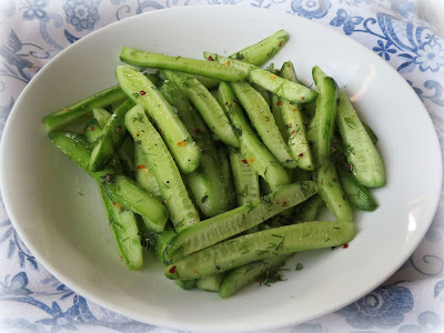 Dilled Cucumber Spears