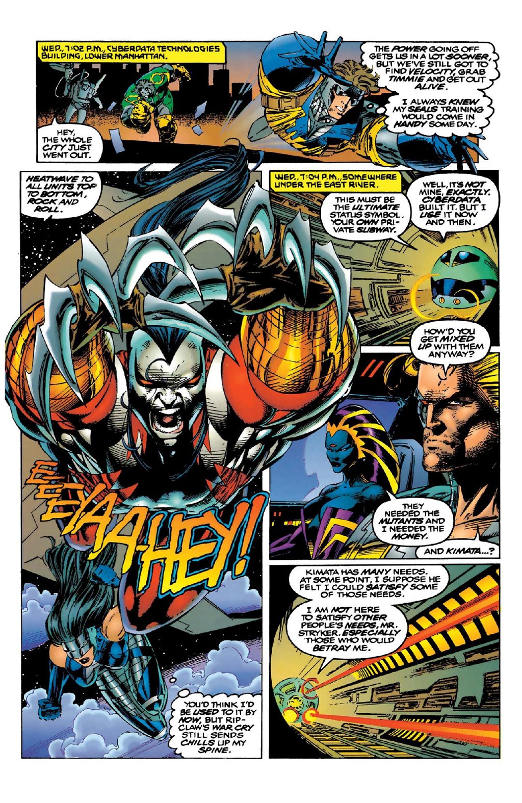 Read online Cyberforce (1992) comic -  Issue # _The Complete Cyberforce (Part 2) - 6