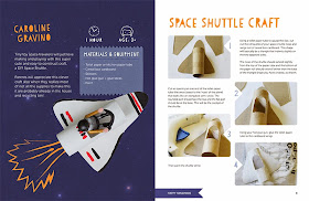 space shuttle craft inside of happy handmade ebook