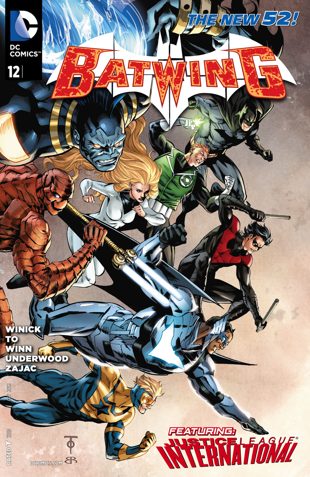 Read online Batwing comic -  Issue #12 - 1