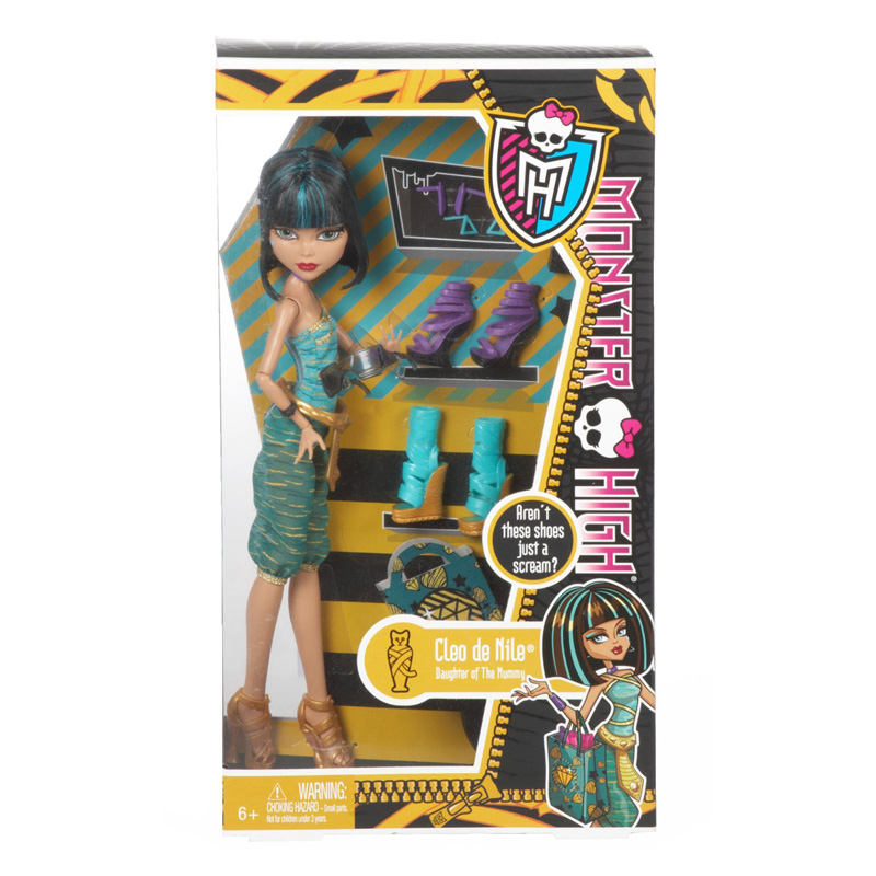 Monster High Cleo de Nile I Heart Shoes Doll | MH Merch