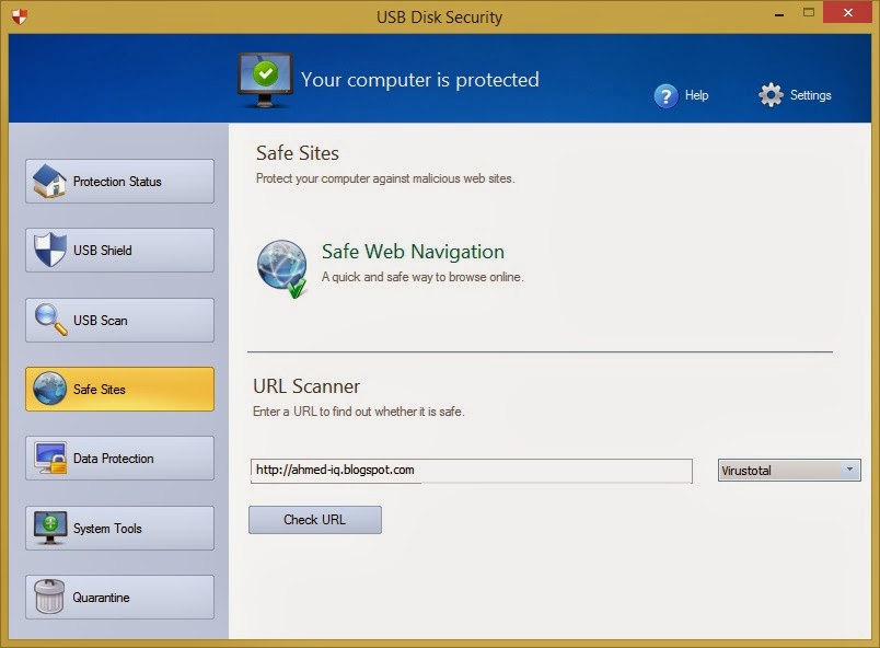 برنامج USB Disk Security 6.4.0.1 للحماية من فايروسات الفلاش ميموري usb