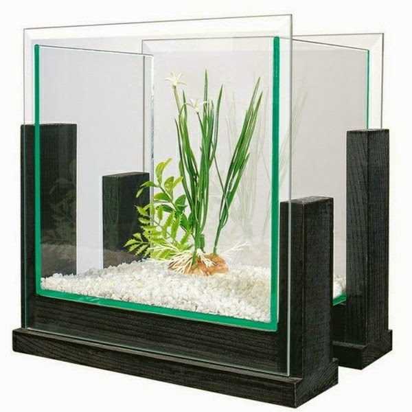 Use aquarium as a room divider – 26 examples.