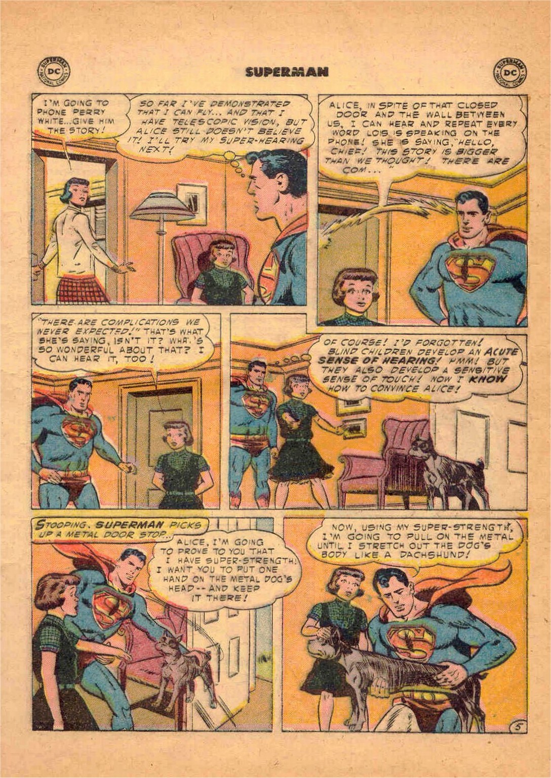Read online Superman (1939) comic -  Issue #96 - 8