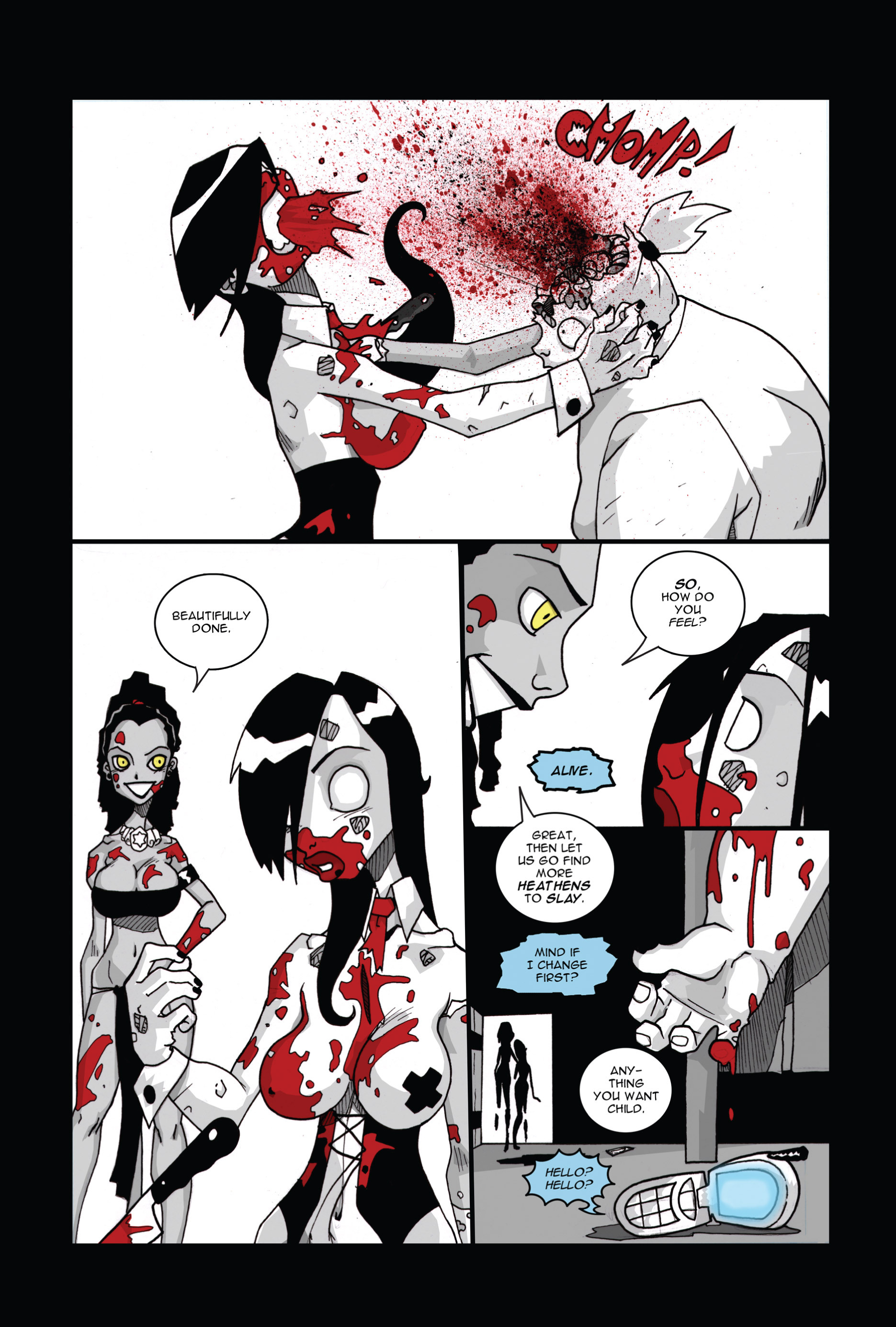 Read online Zombie Tramp (2013) comic -  Issue # TPB - 59