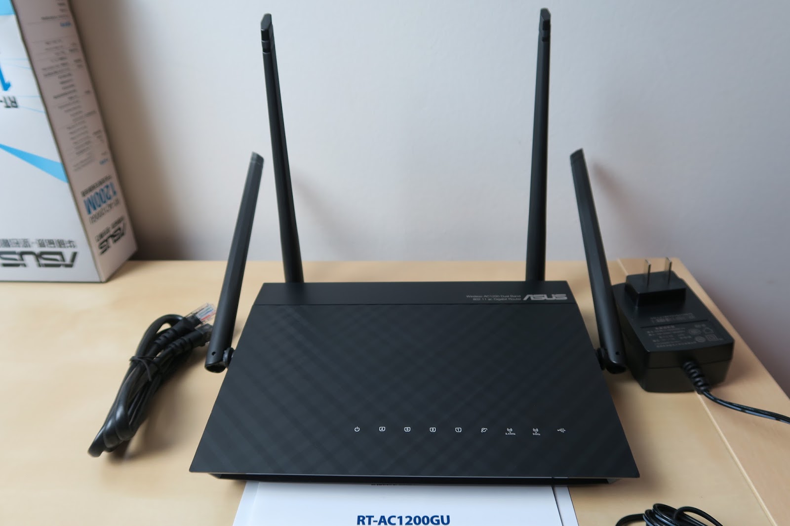 A Minha Casa Digital: Unboxing: Router Asus RT-AC1200GU