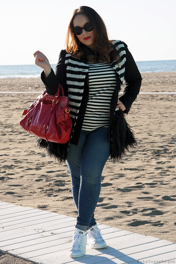 stan smith con righe