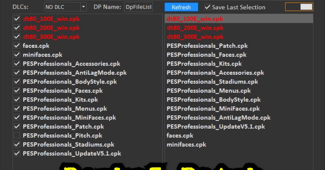 TÉLÉCHARGER DPFILELIST GENERATOR V1.5 BY BARIS V1.5 TÉLÉCHARGER BY BARIS DPFILELIST GENERATOR
