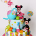 Tort candy cu Minnie si Mikey pentru Tiberiu