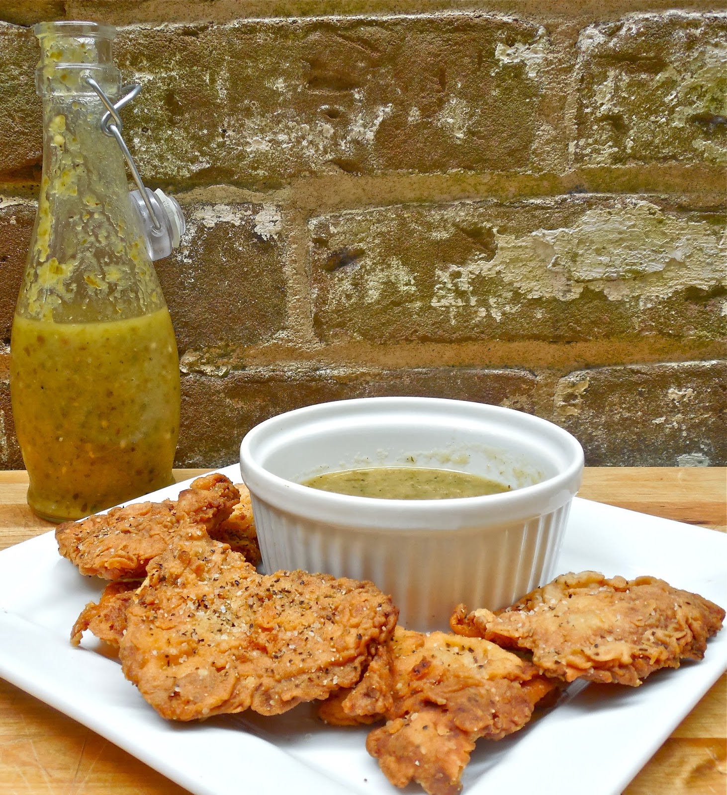 Haute + Heirloom Crispy "Chicken Fried" Chicken Skins with Homemade