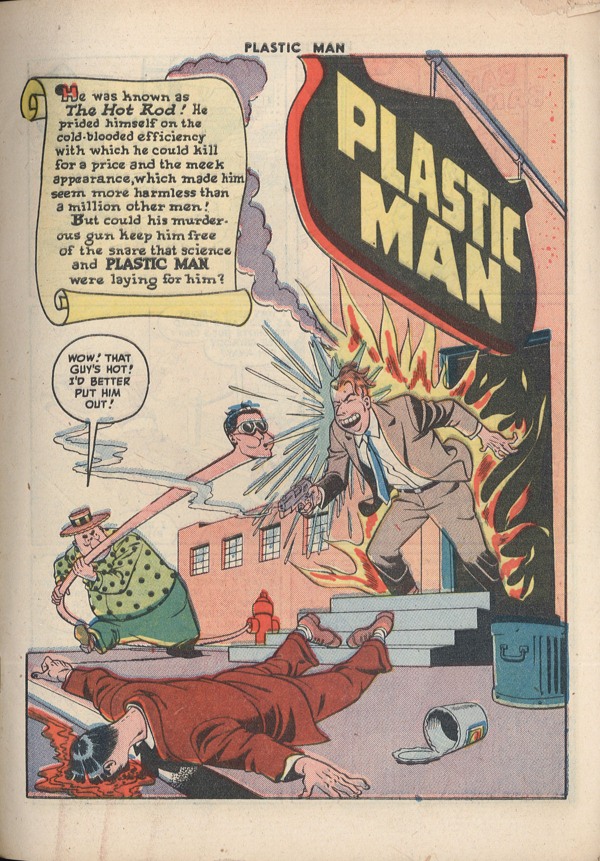 Read online Plastic Man (1943) comic -  Issue #8 - 3