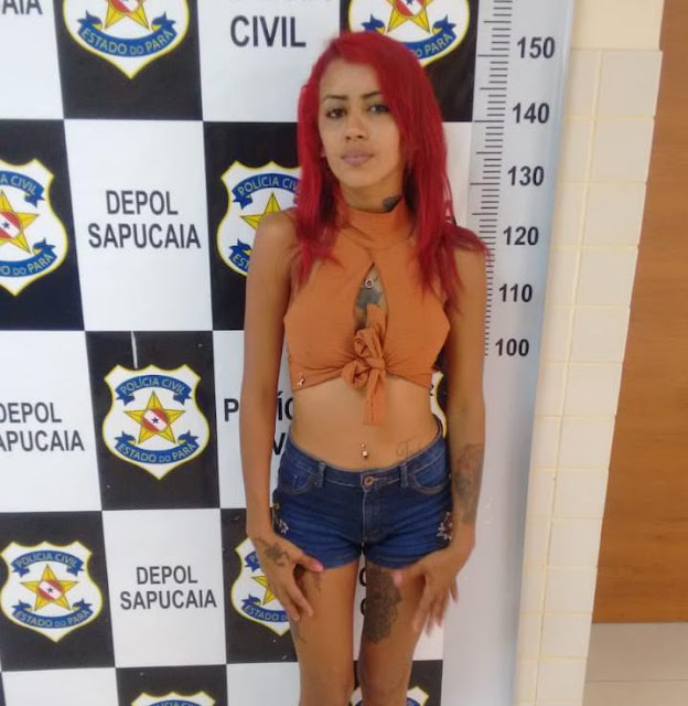 Policia prende mulher por tentativa de homicídio