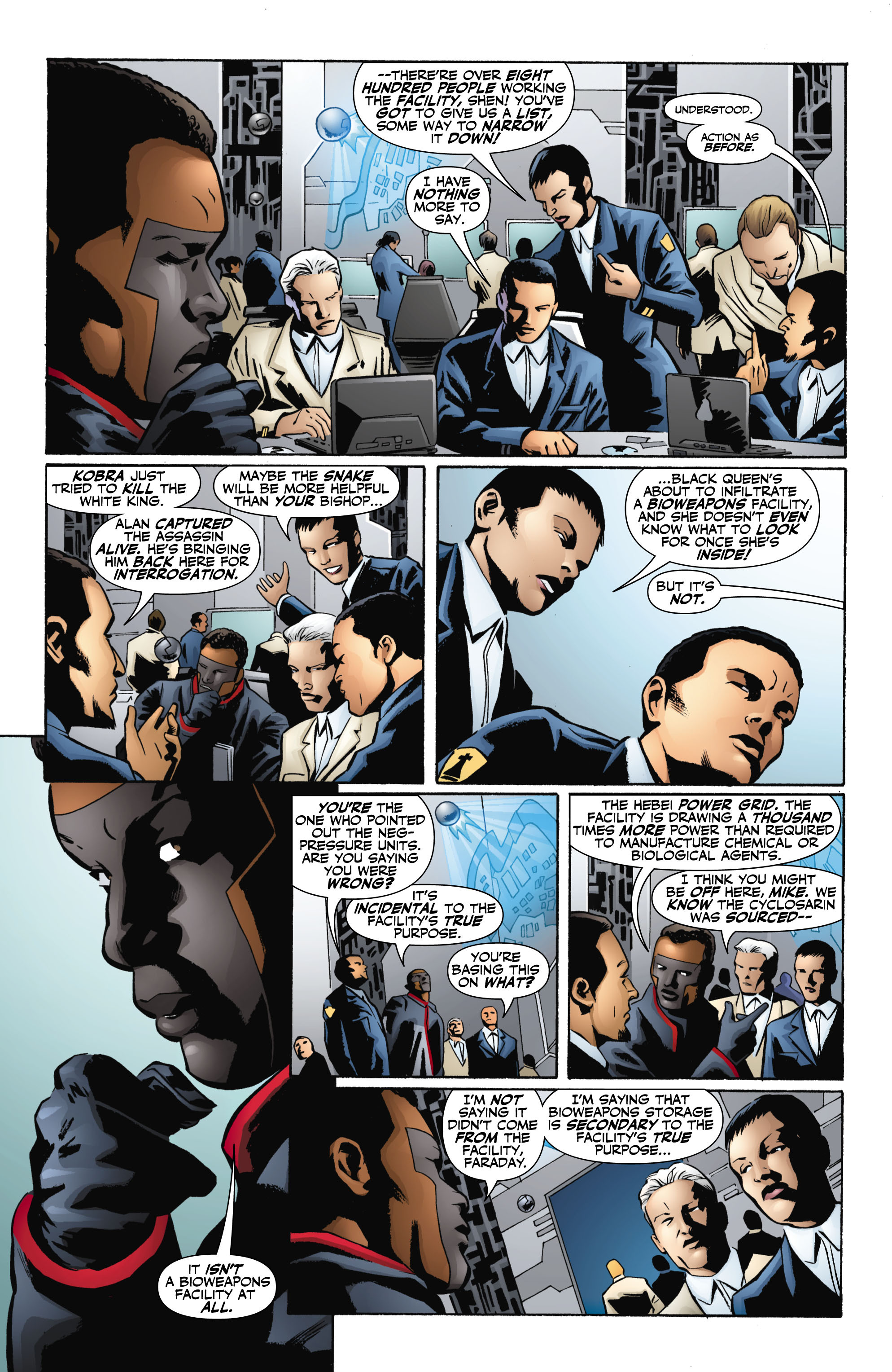 Read online Checkmate (2006) comic -  Issue #3 - 16