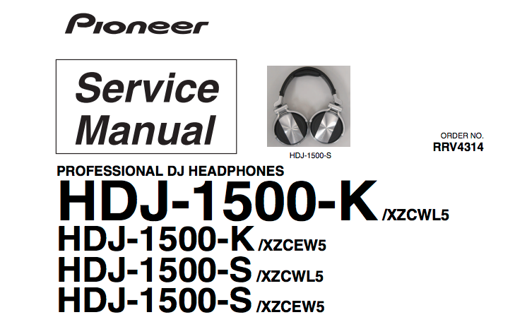 SoundStoreXL: Pioneer service manual