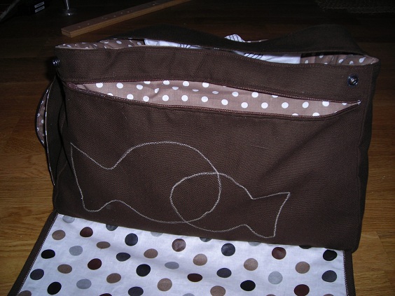 Teano mon tout beau: Sac à langer maison