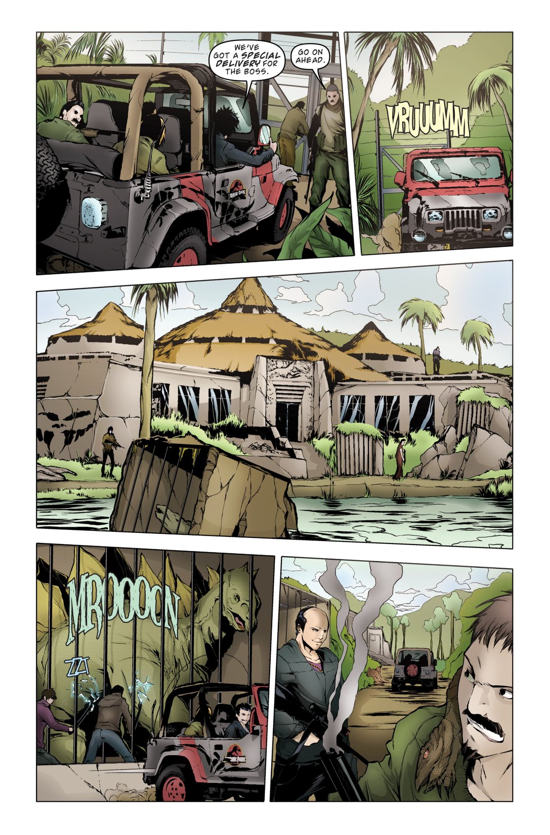 Read online Jurassic Park: Dangerous Games comic -  Issue # _TPB - 14