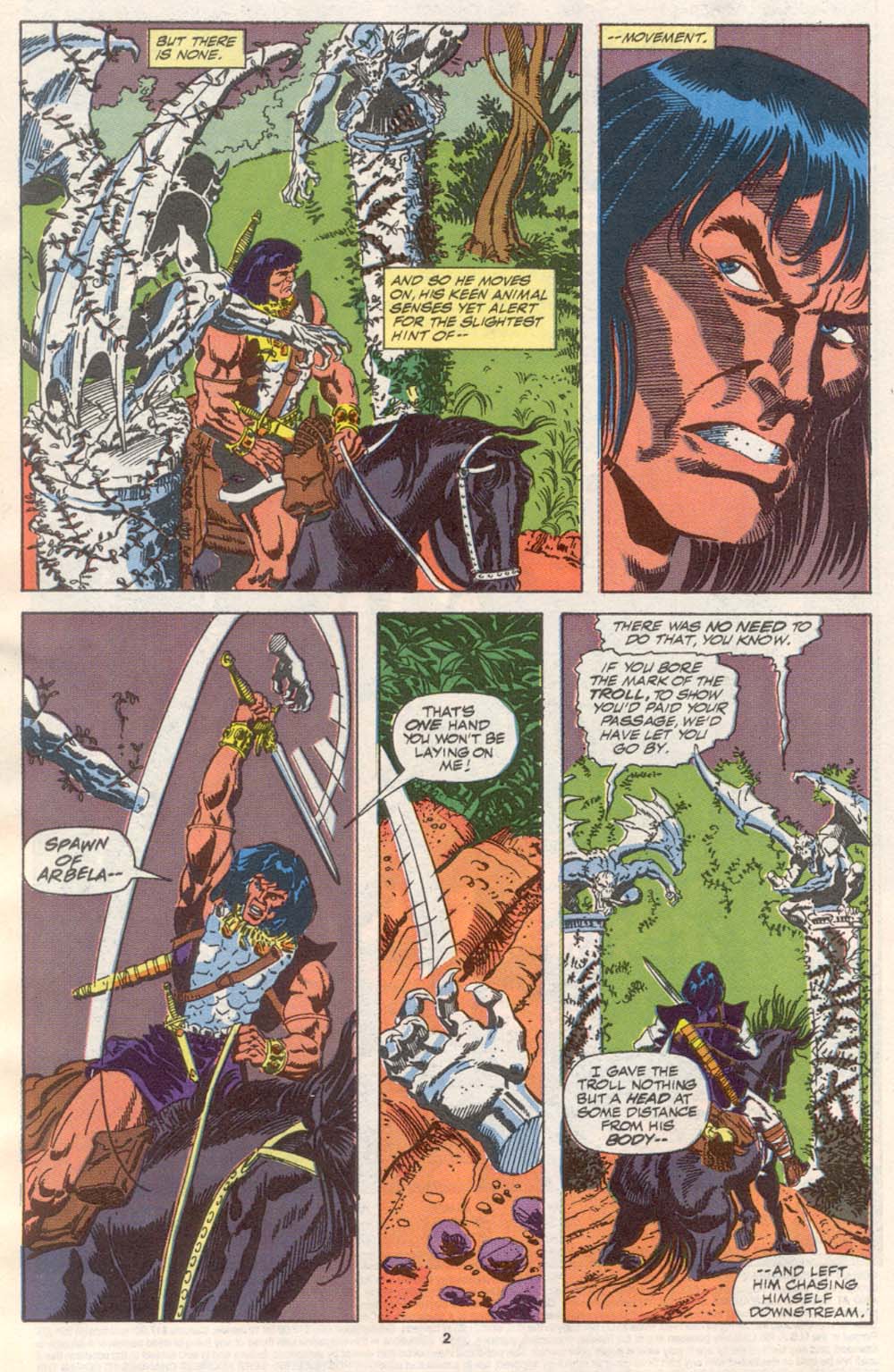 Read online Conan the Barbarian (1970) comic -  Issue #242 - 3
