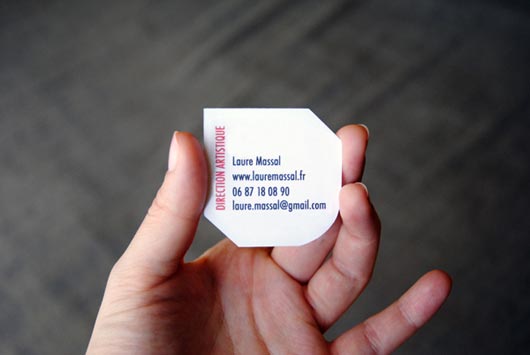 Uniquely Shaped Business Cards