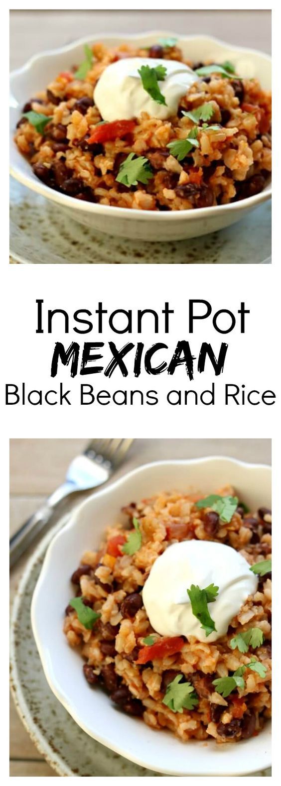 instant pot mexican black beans and rice VARIOUS RECIPES MOM'S