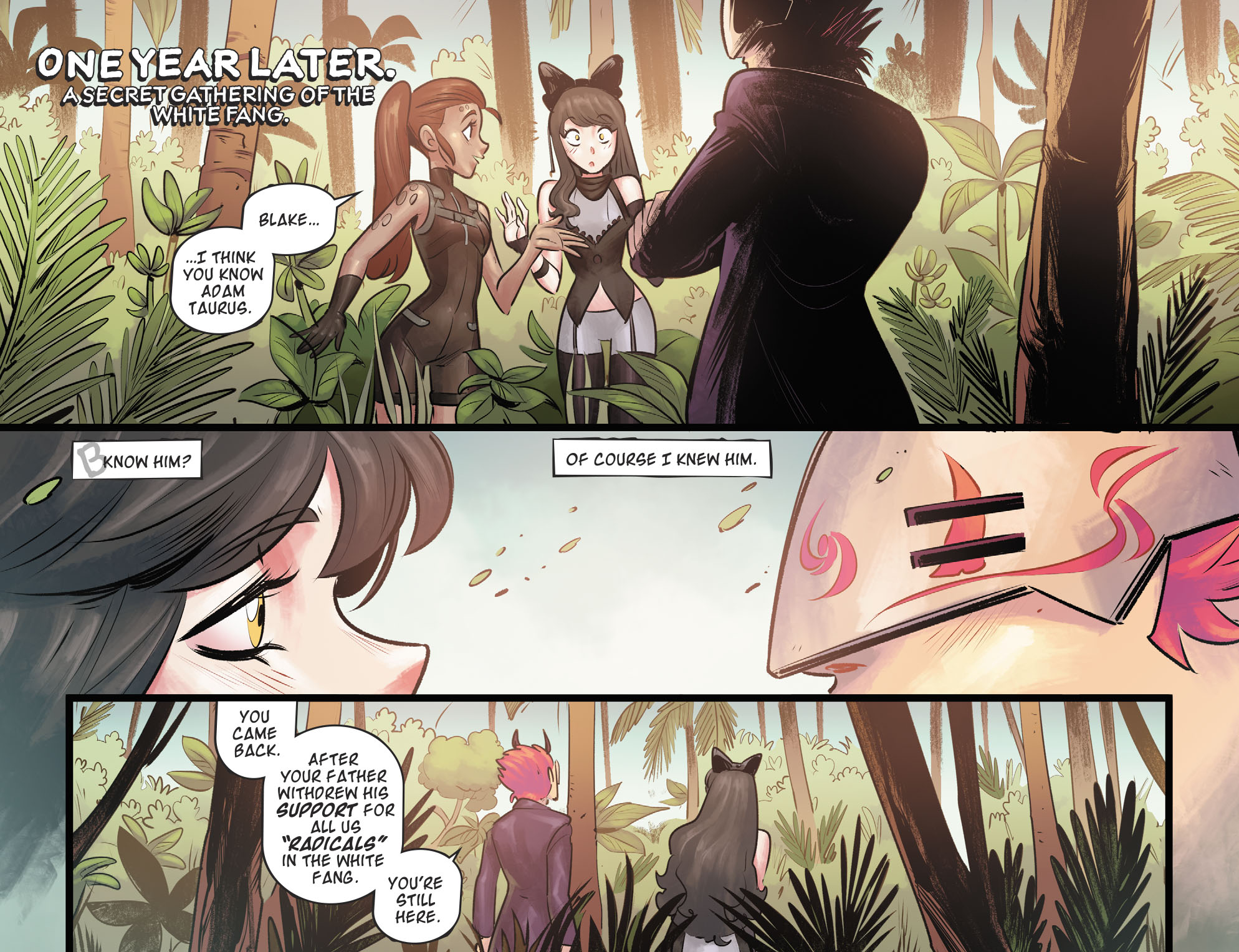 Read online RWBY comic -  Issue #4 - 12