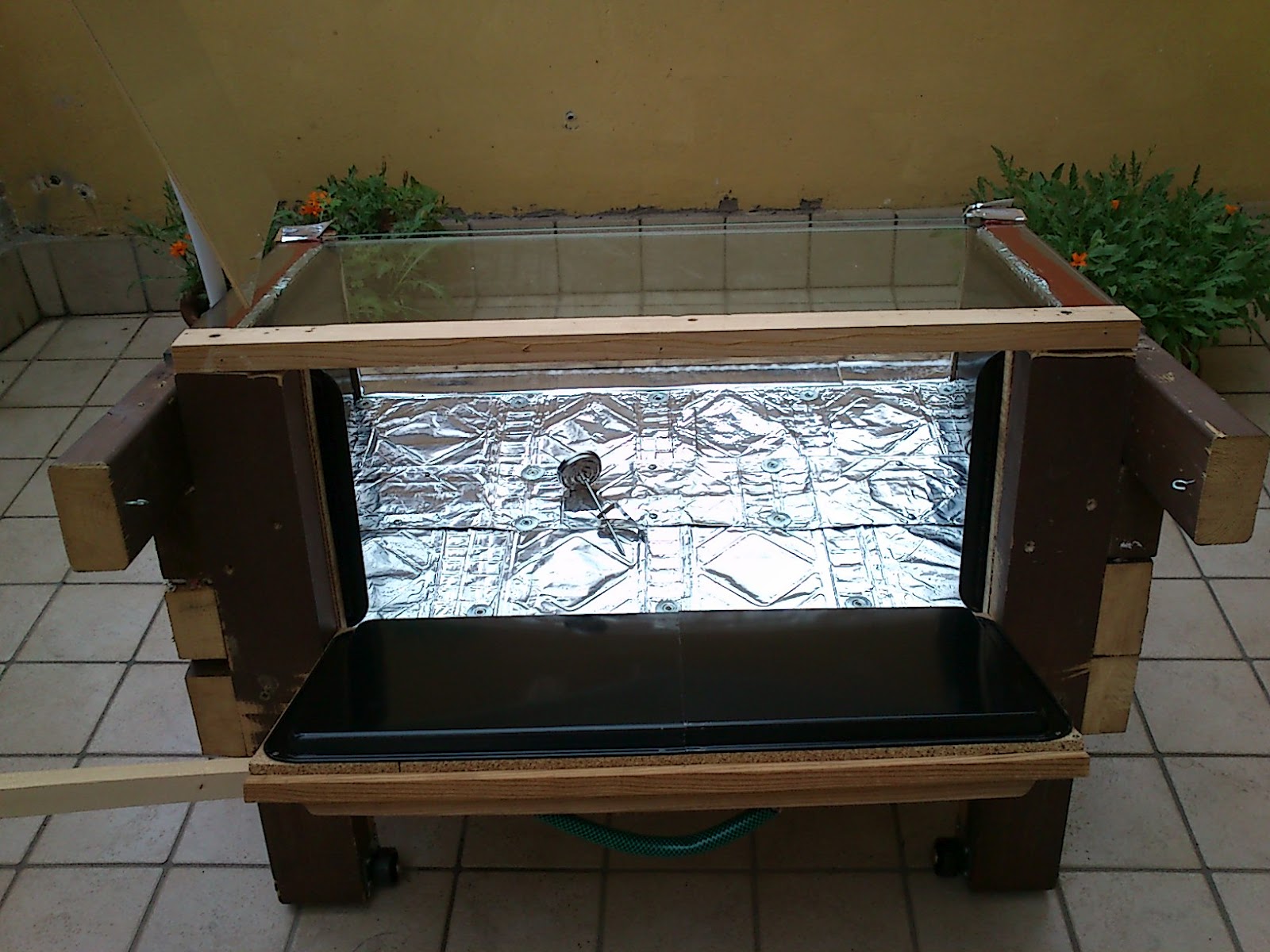 FORNO SOLARE FAI DA TE SOLAR OVEN HOME MADE
