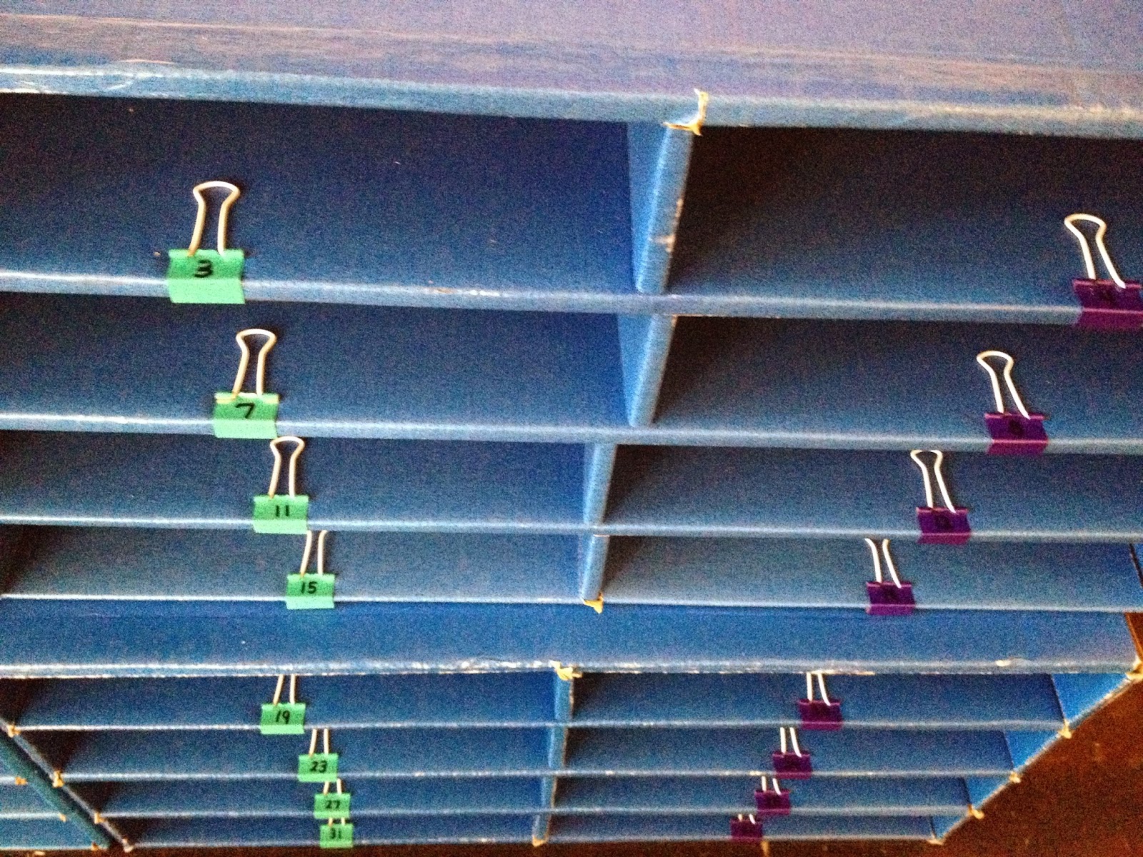 Wild About First Grade Mailbox Clip System